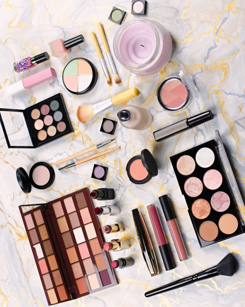 Makeup collection from Lily and Lace online fashion boutique